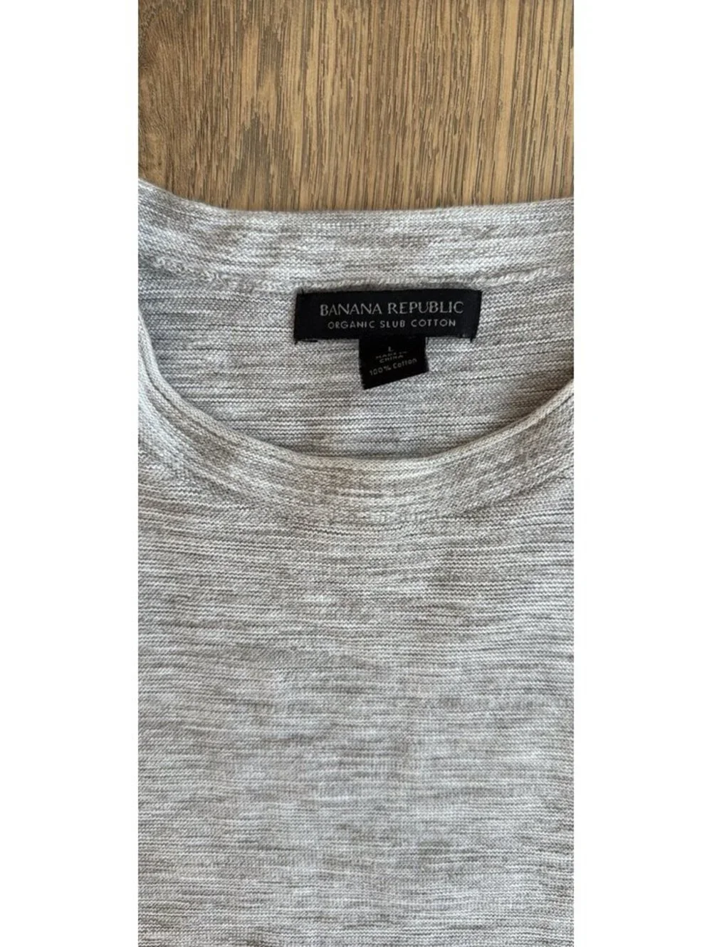 Men’s slub sweater
